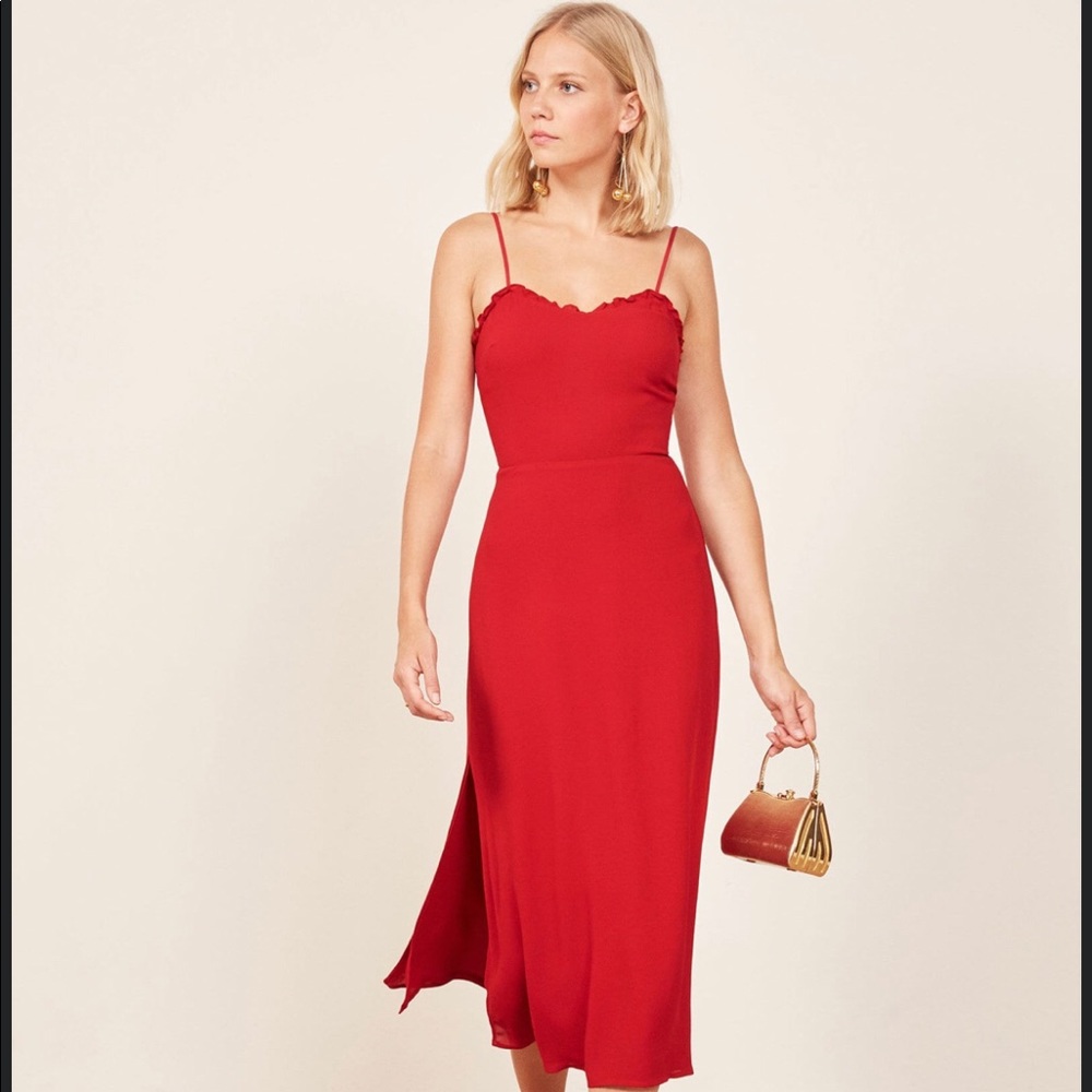 Reformation Cassandra Dress size 6 💃🏼